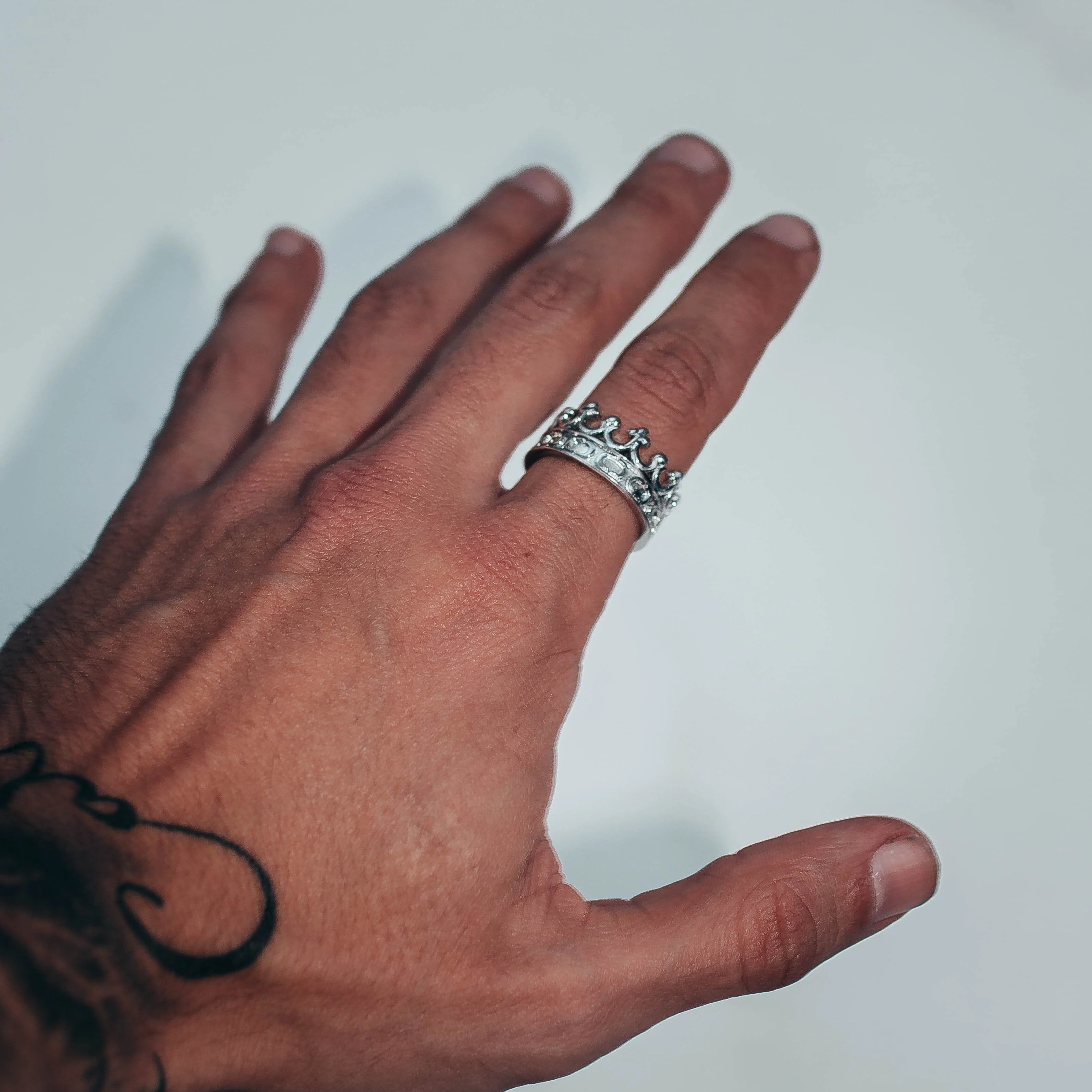 Crown Ring (Silver) - Image 3