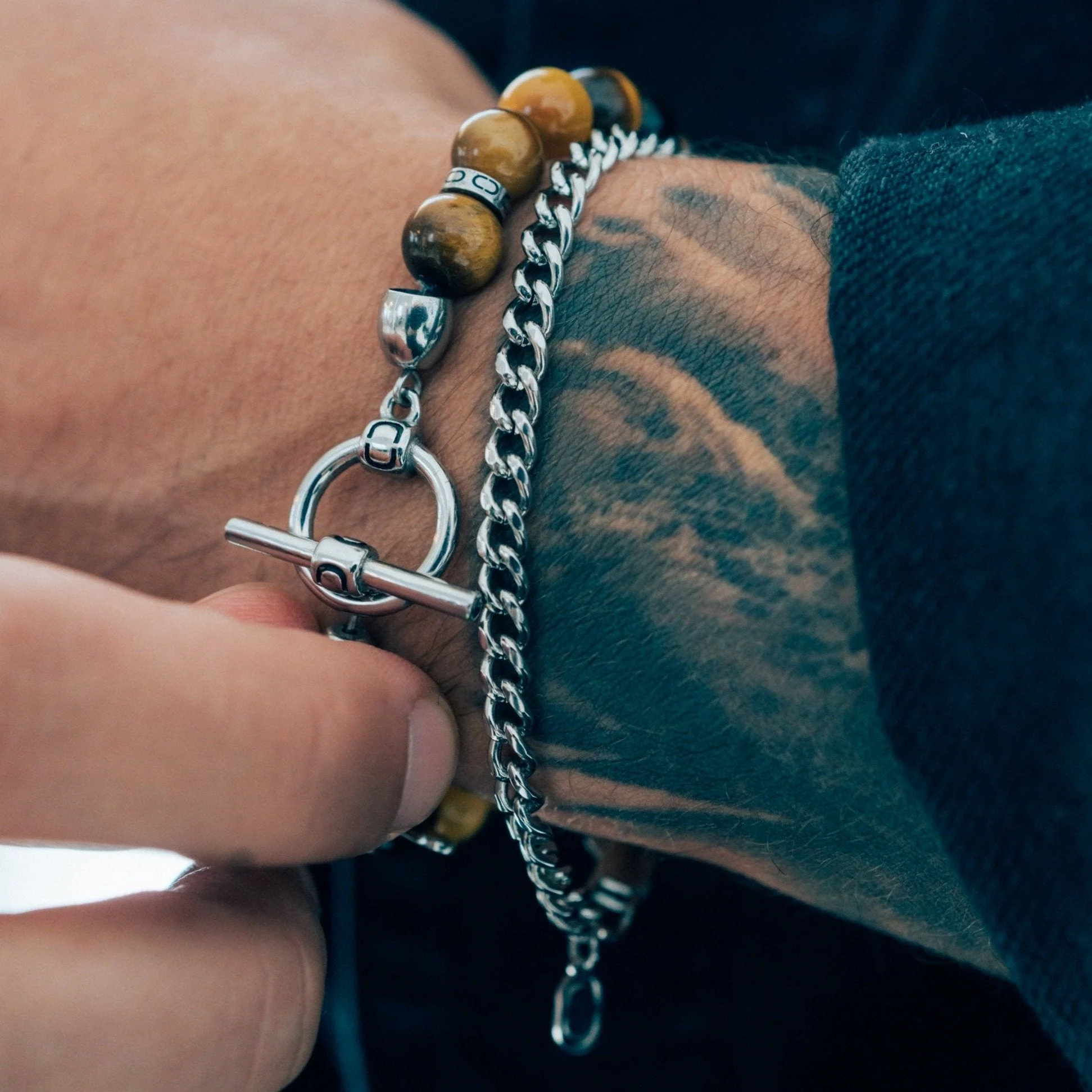 Cuban Bracelet (Silver) 4mm - Image 3