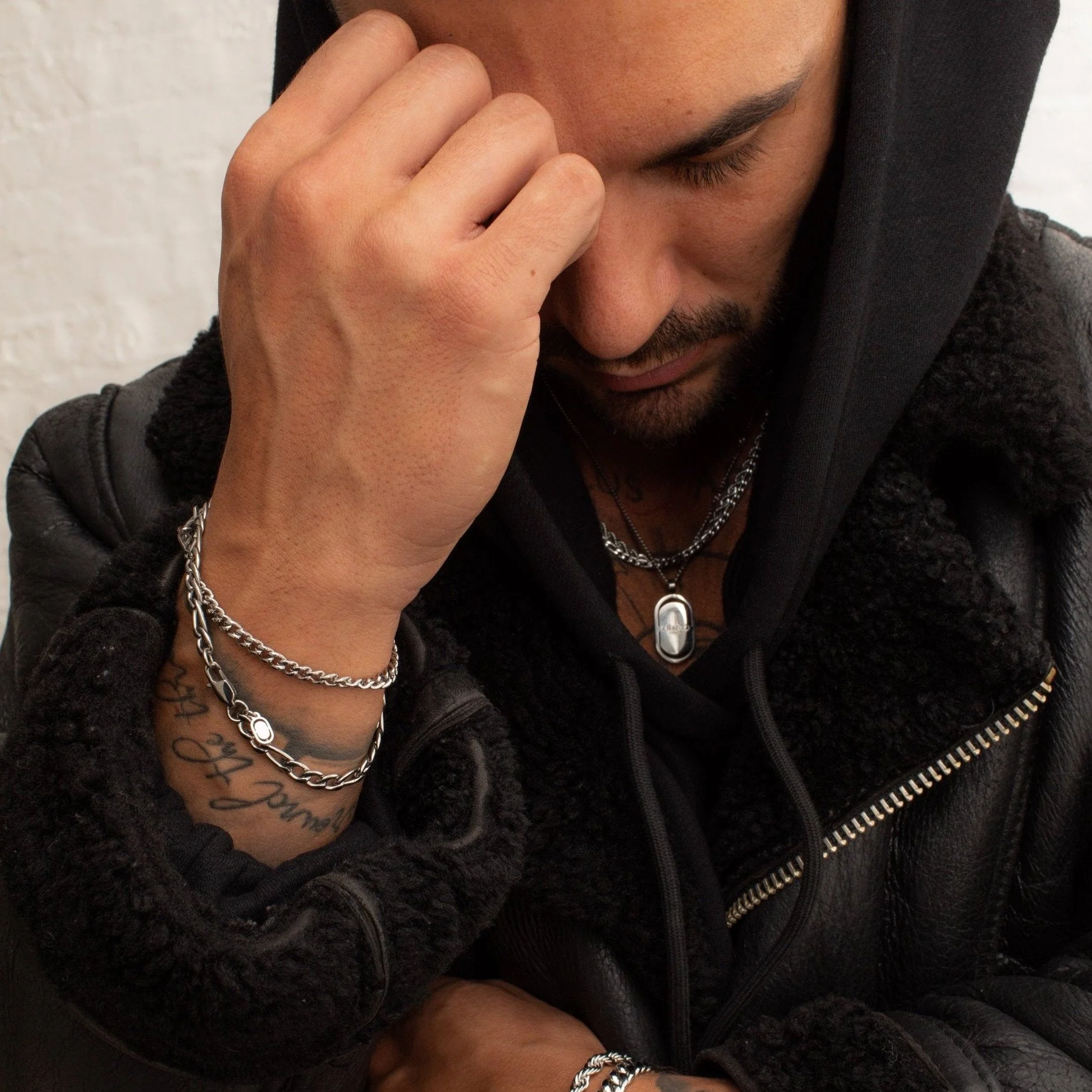 Cuban Bracelet (Silver) 4mm - Image 5