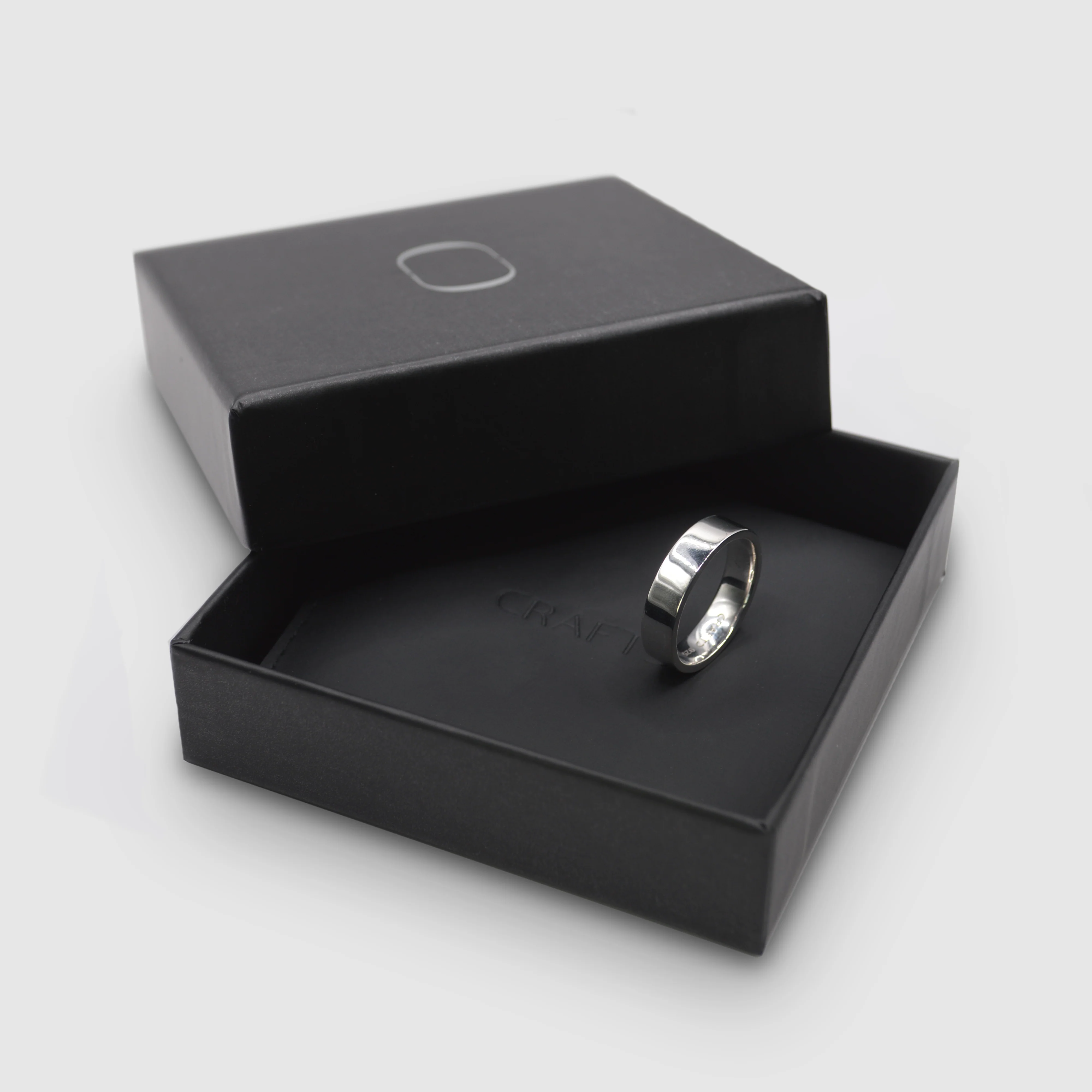 Flat Band Ring (Sterling Silver) 6mm - Image 3