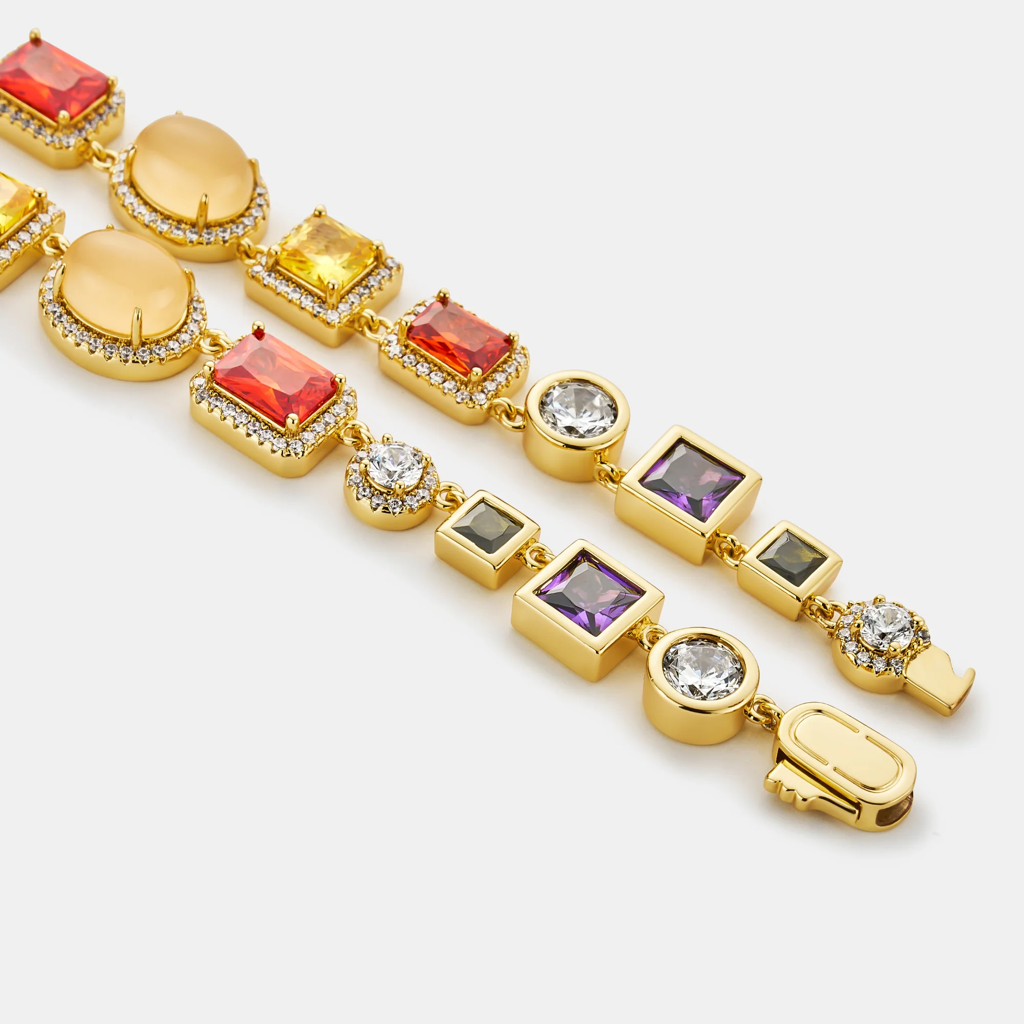 Gemstone Bracelet (Gold) - Image 4