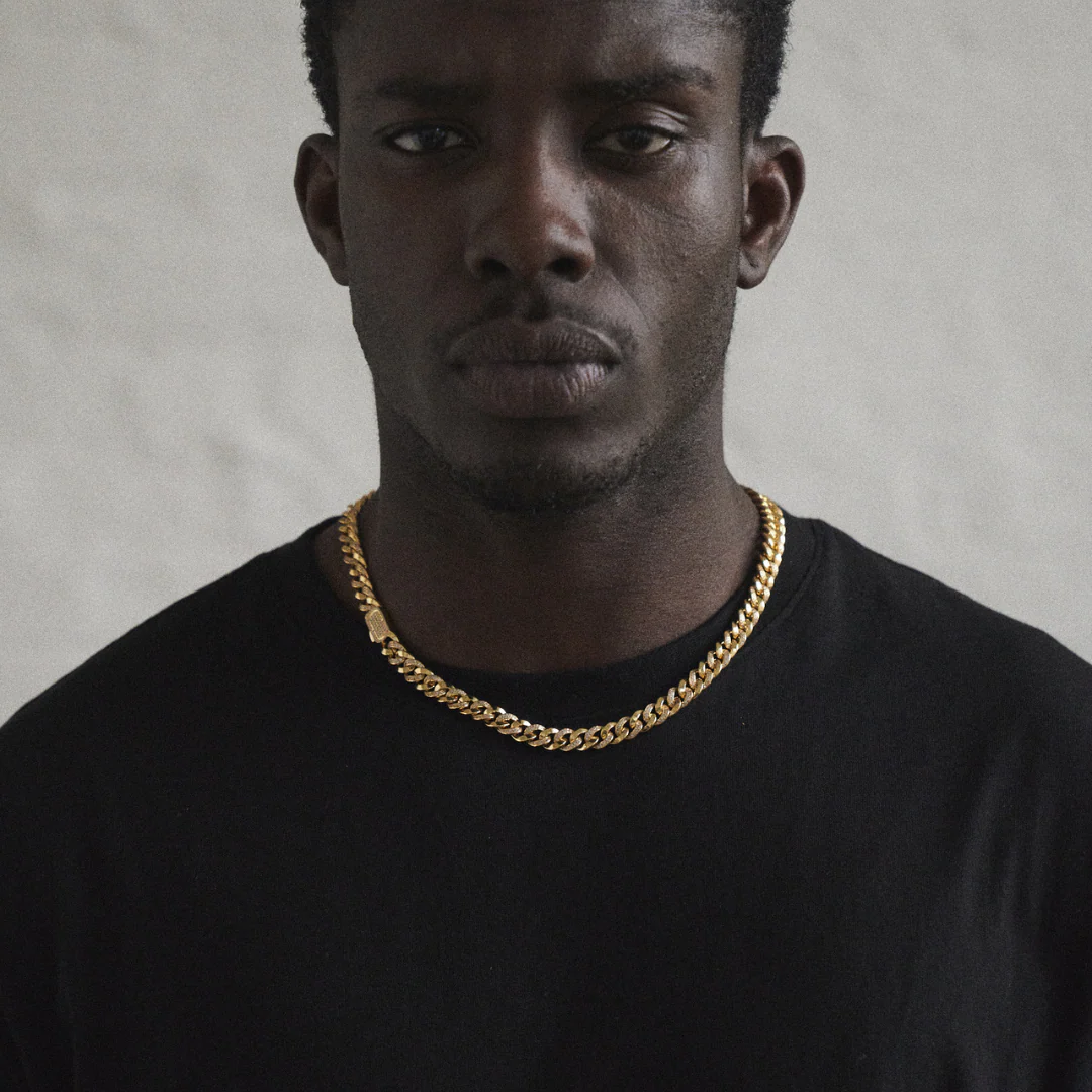 Half Iced Cuban (Gold) 8mm - Image 8