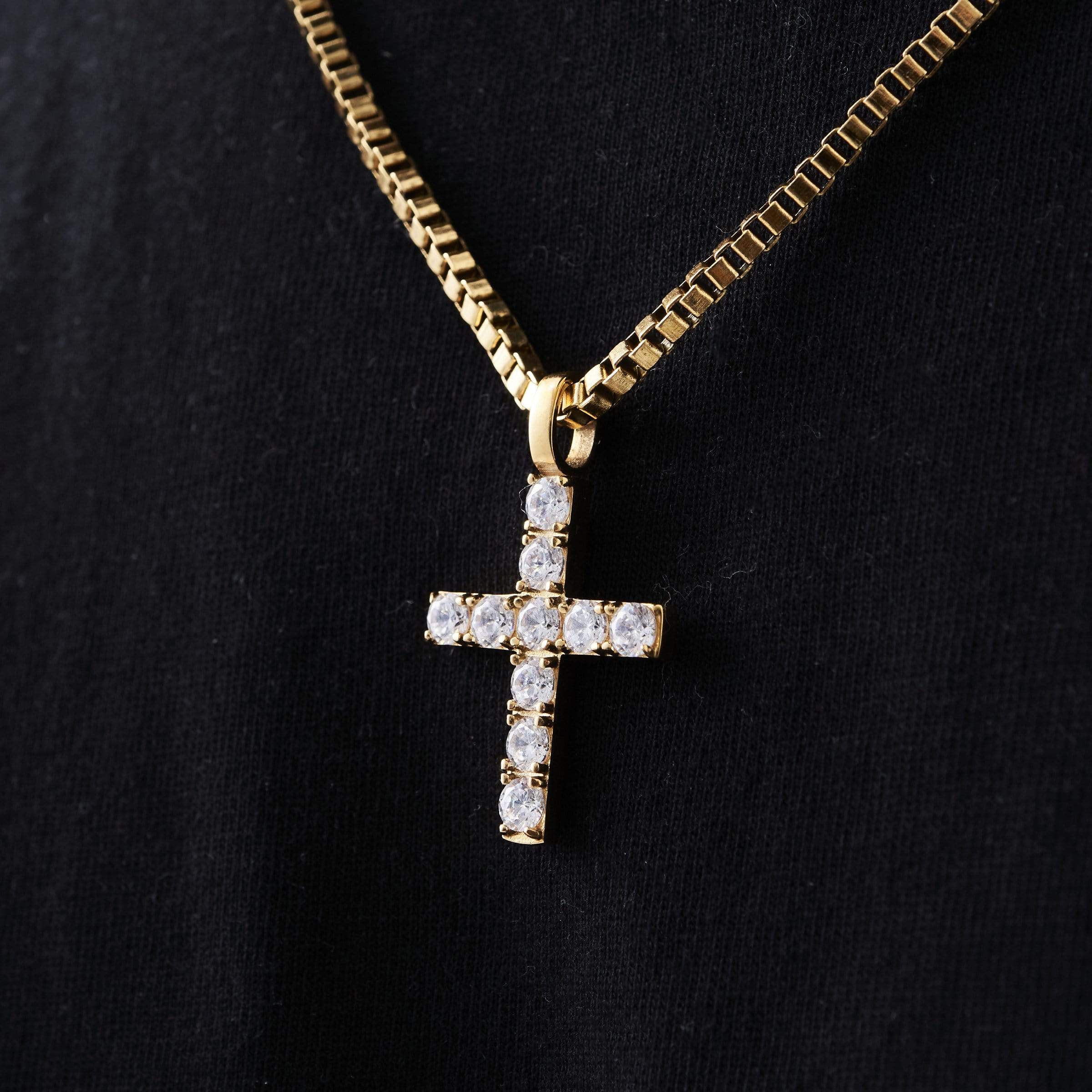 Iced Cross (Gold) - Image 4