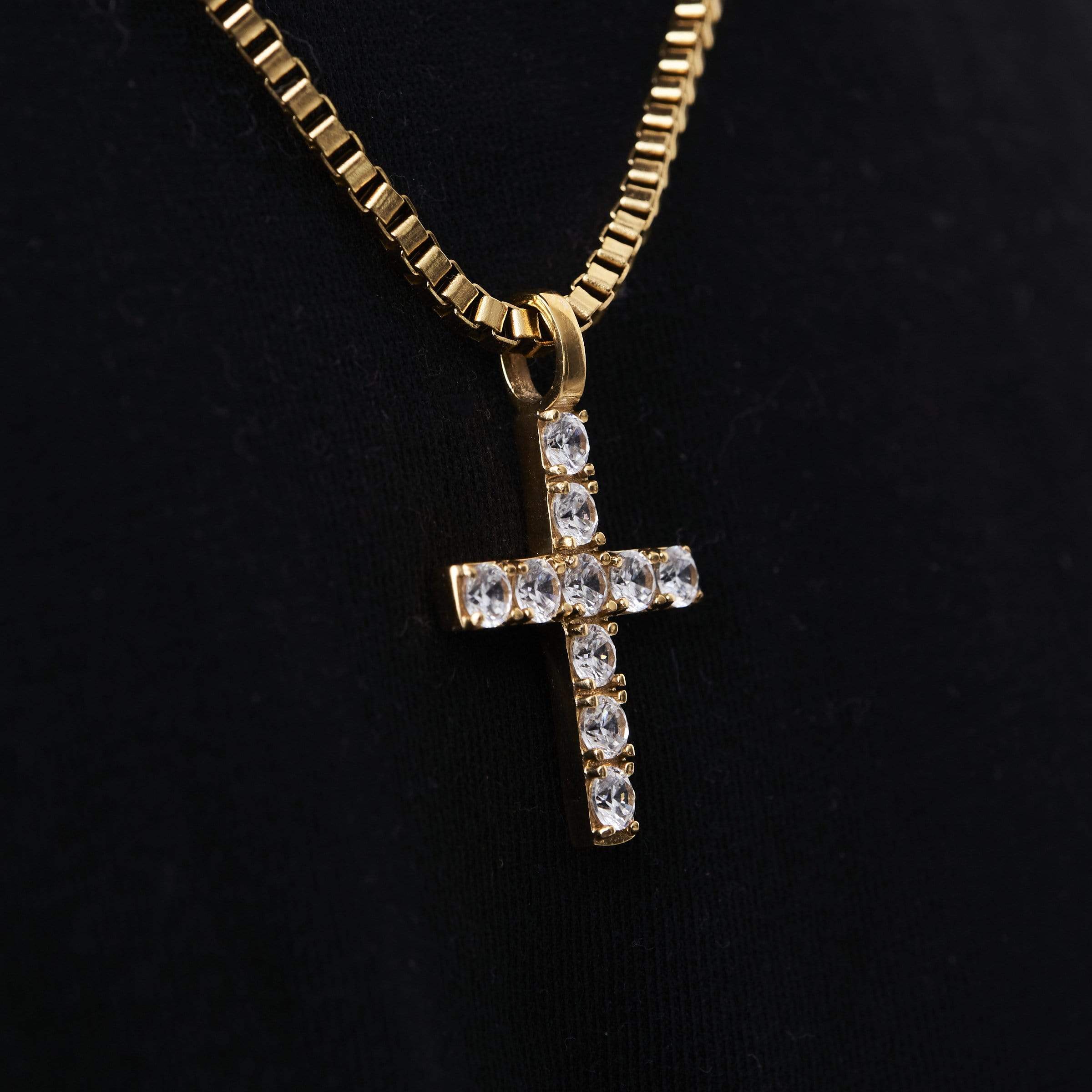 Iced Cross (Gold) - Image 5