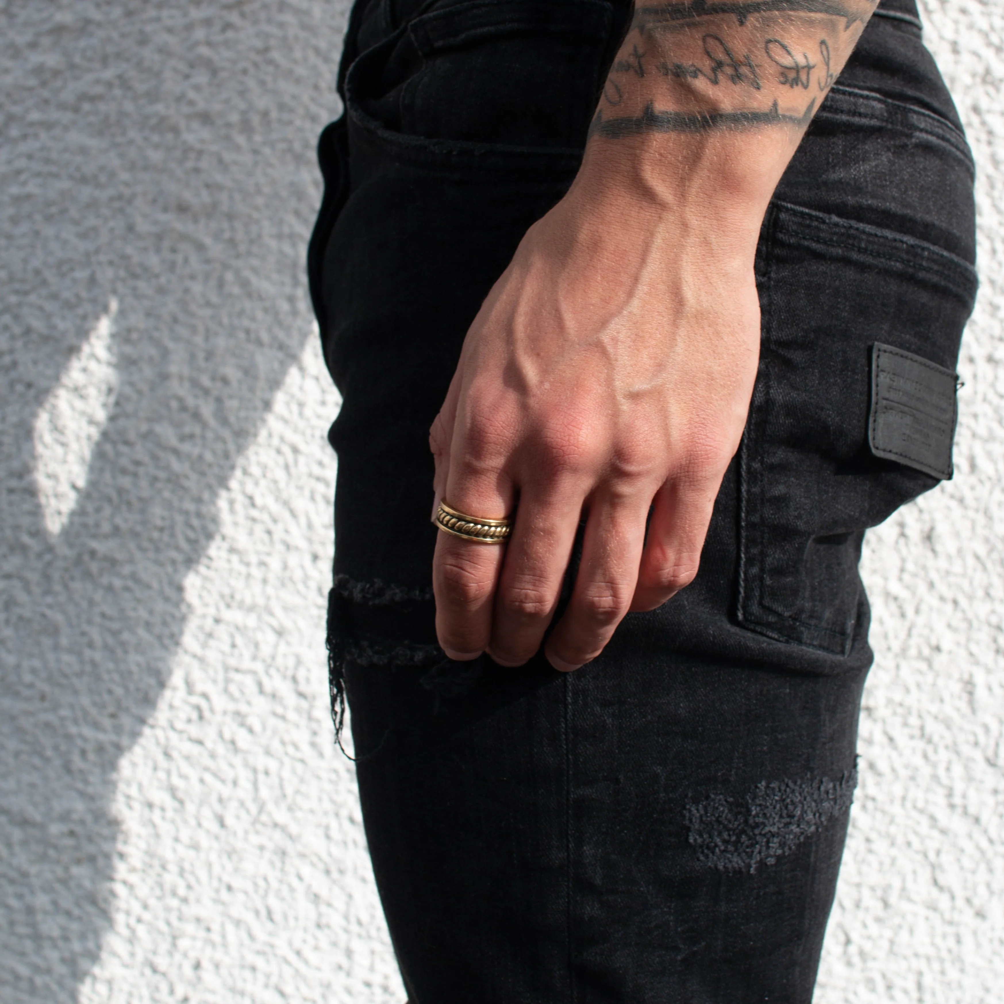 Rope Ring (Gold) - Image 3