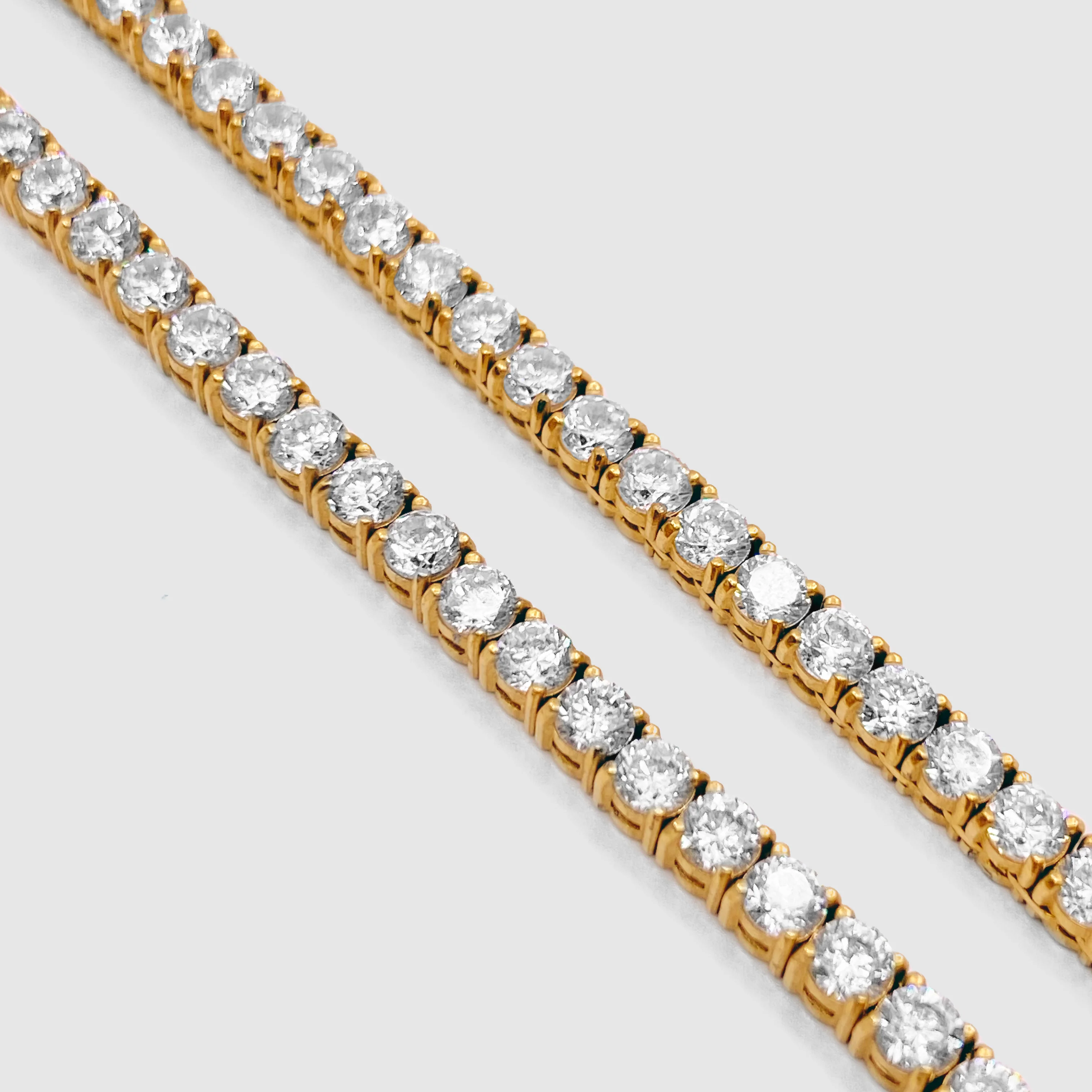Tennis Chain (Gold) 3mm - Image 3
