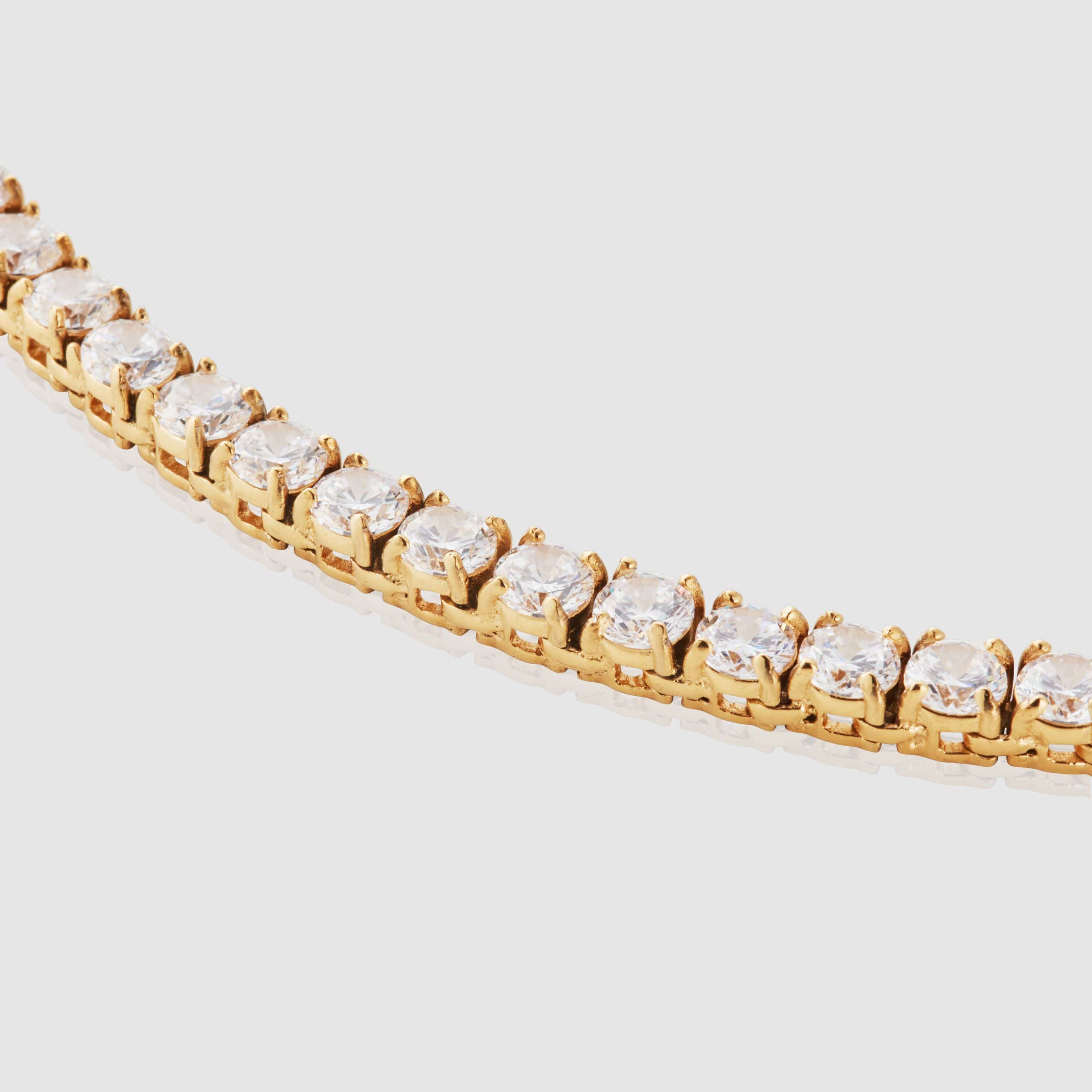 Tennis Chain (Gold) 5mm - Image 3