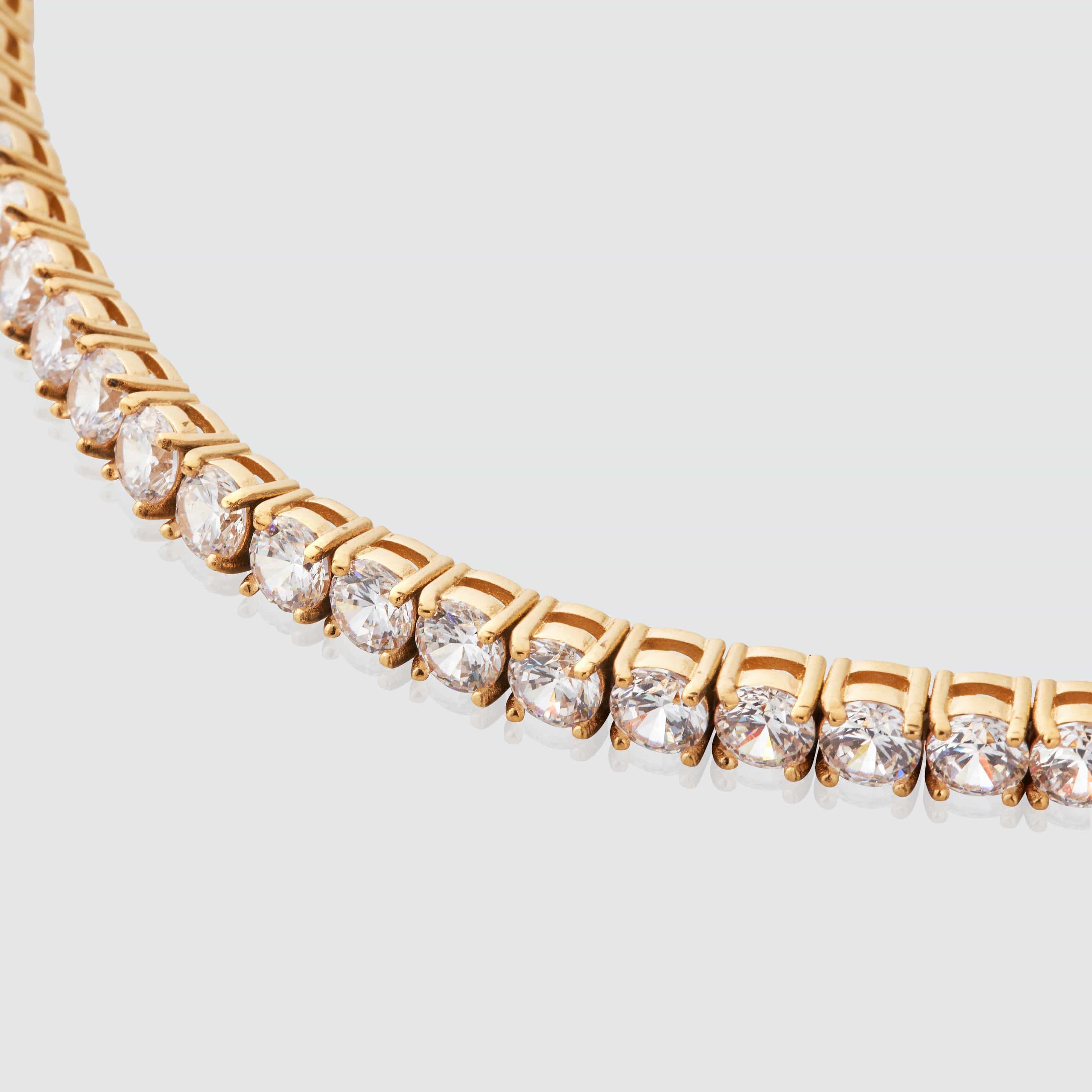 Tennis Chain (Gold) 5mm - Image 5