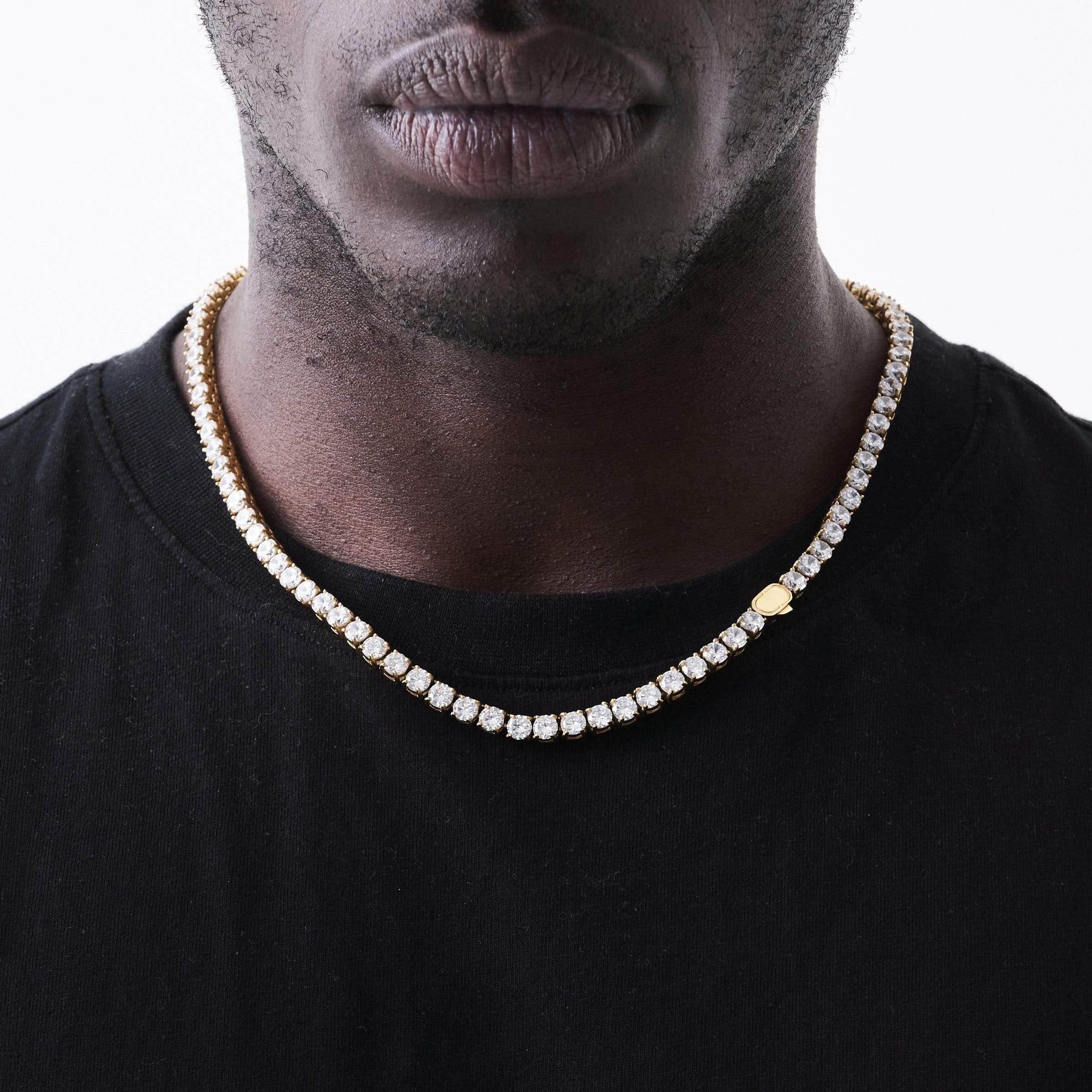 Tennis Chain (Gold) 5mm - Image 6