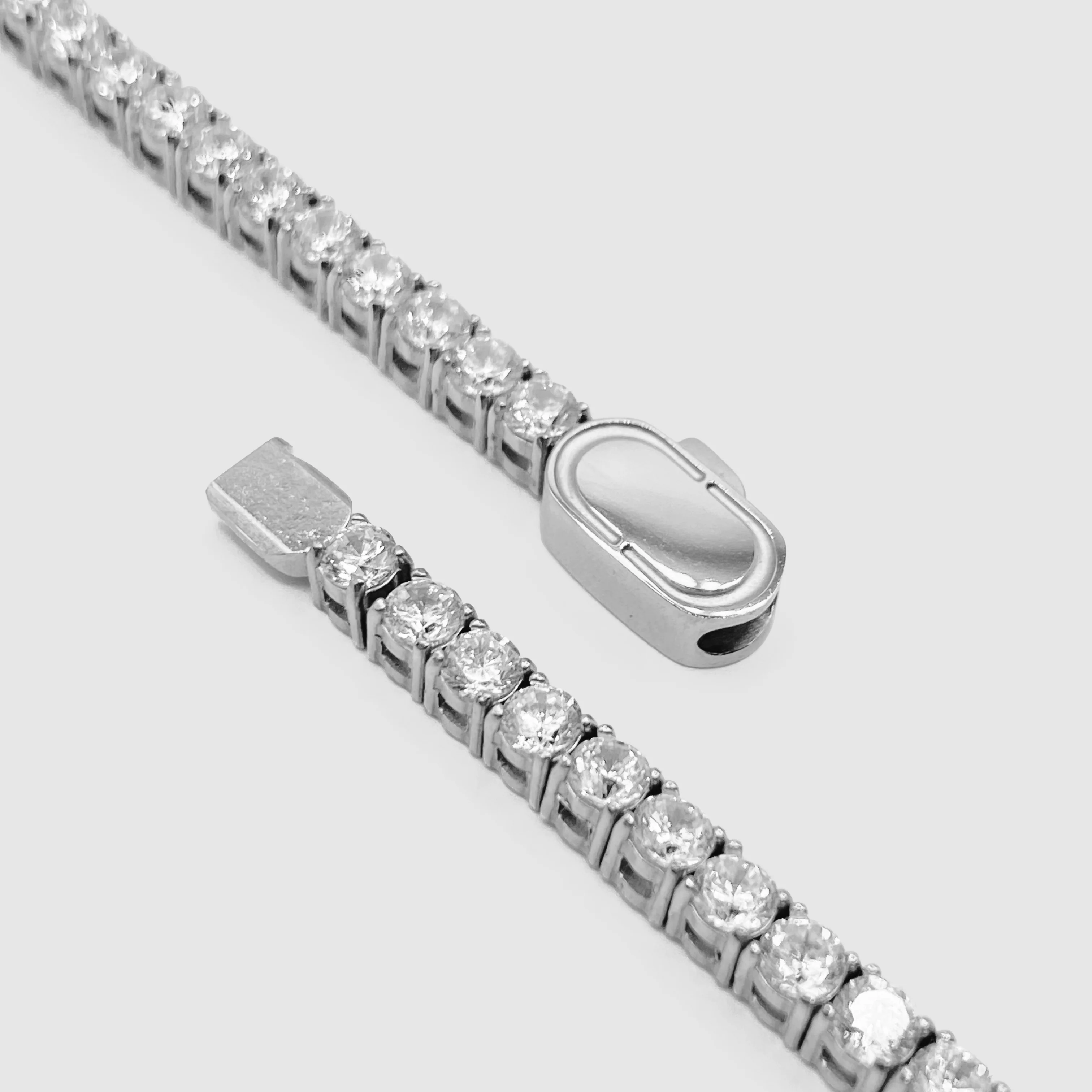 Tennis Chain (Silver) 3mm - Image 4